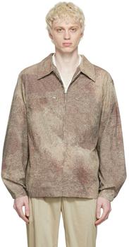 美国lamaire, Lemaire | Brown Cotton Jacket商品图片 3.1折