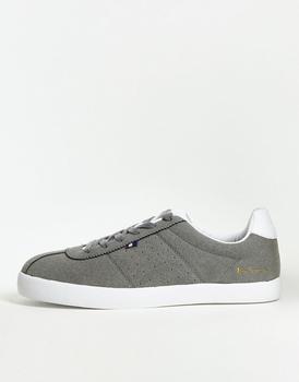 product Ben Shermam skywalker faux suede trainers in grey image