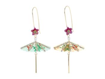 推荐Umbrella Mismatch Dangle Earrings商品