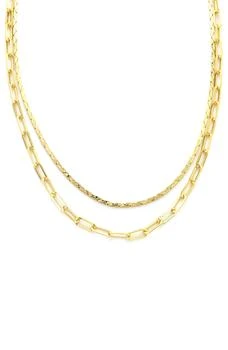 Panacea | Layered Chain Necklace,商家Nordstrom Rack,价格¥89