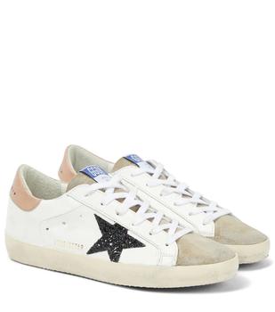 推荐Superstar leather sneakers商品