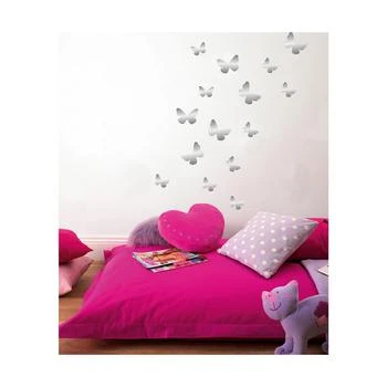 Butterfly Foil Wall Stickers Set Of 30