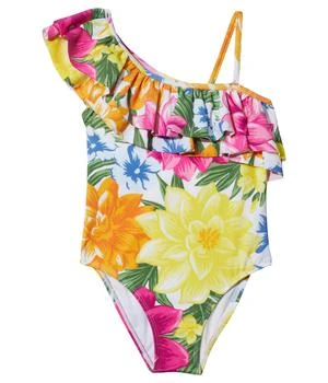 Janie and Jack | Bold Floral One-Piece (Toddler/Little Kids/Big Kids) 6.9折