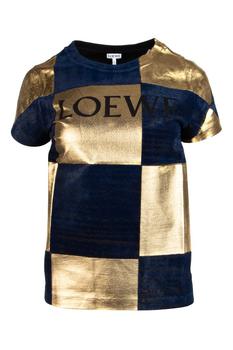 Loewe | Loewe Logo Checked T-Shirt商品图片,9.6折