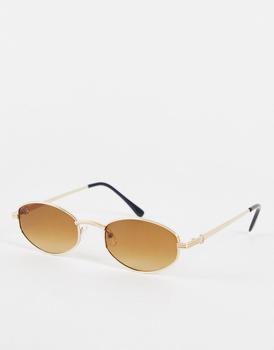 推荐Madein oval sunglasses in brown商品