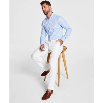 推荐Men's Classic-Fit Cotton Stretch Performance Dress Pants商品