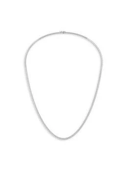 Saks Fifth Avenue | Sterling Silver & 2 TCW Diamond Necklace,商家Saks OFF 5TH,价格¥20795