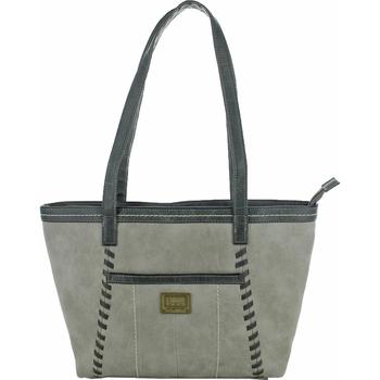商品B.O.C. Born Concepts Womens Foakley Faux Suede Shoulder Shopper Handbag图片