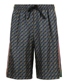 Gucci | Horsebit and Basketweave Cotton Shorts,商家Maison Beyond,价格¥1861