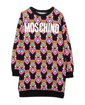 Moschino | Girl All-over Toy-bear Print Dress商品图片,
