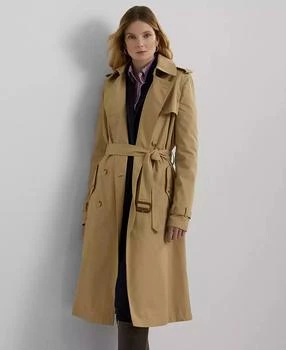 Ralph Lauren | Women's Double-Breasted Trench Coat,商家Macy's,价格¥1517