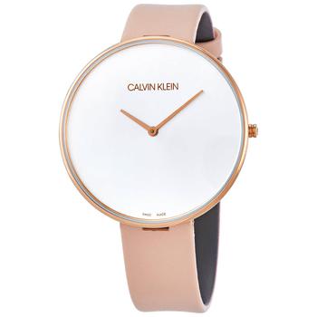 ck手表怎么选, Calvin Klein | Full Moon Quartz Silver Dial Ladies Watch K8Y236Z6商品图片 1.8折