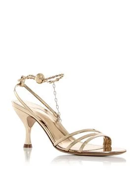 Salvatore Ferragamo | Women's Denise Ankle Chain High Heel Sandals 