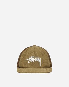 美国stussy, STUSSY | Corduroy Trucker Cap Green商品图片 额外8.6折, 额外八六折
