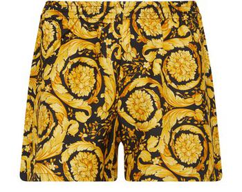 商品Versace | Baroque 真丝短裤,商家24S,价格¥5367图片