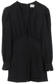 推荐Yves Saint Laurent 女士连体裤 686994Y125W1000 黑色商品