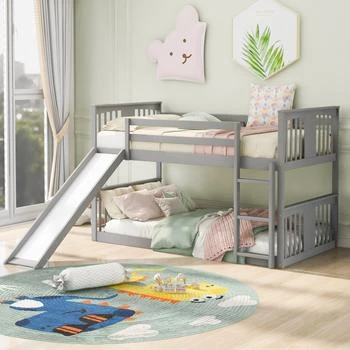 Simplie Fun | Twin Over Twin Bunk Bed,商家Premium Outlets,价格¥4327