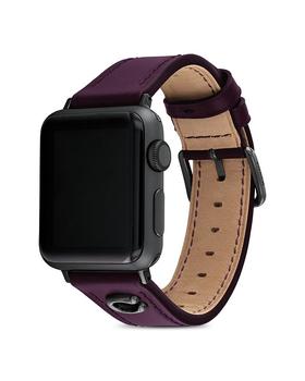 商品Coach | Apple Watch® Leather Strap, 38-41mm,商家Bloomingdale's,价格¥636图片