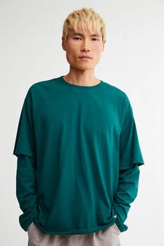 Standard Cloth | Standard Cloth Lightweight Double Layered Long Sleeve Tee商品图片,5.7折