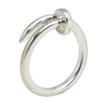美国卡地亚戒指, [二手商品] Cartier | Cartier Juste Un Clou 18k White Gold Ring Size 56商品图片 6.5折, 满1件减$100, 满减