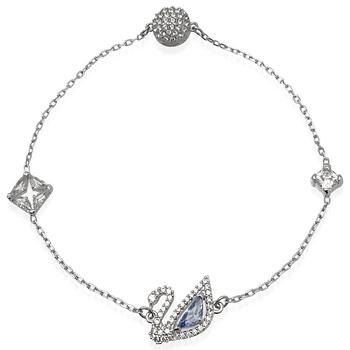 商品Ladies Remix Crystal Swan Magnetic Bracelet,商家Jomashop,价格¥730图片