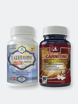 商品L-Glutamine and L-Carnitine Extra Strength Combo Pack,商家Verishop,价格¥173图片