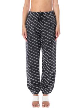 Alexander Wang | Alexander Wang All-Over Logo Printed Jogger Pants商品图片,8.6折