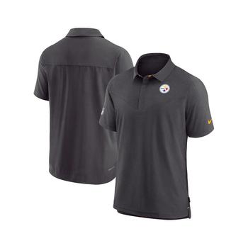 NIKE | Men's Black Pittsburgh Steelers Lockup Performance Polo Shirt商品图片,7.9折