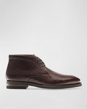 推荐Men's Tacna Peccary Leather Chukka Boots商品