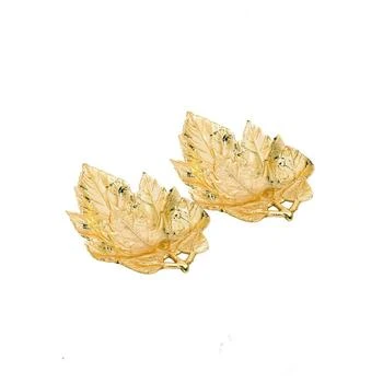 Classic Touch | Leaf Candy Dishes, Set of 2,商家Macy's,价格¥231