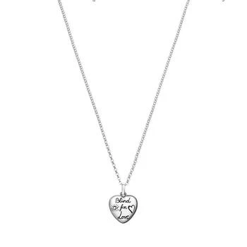 Gucci | "Blind For Love" necklace in silver 7.5折, 满$75减$5, 满减