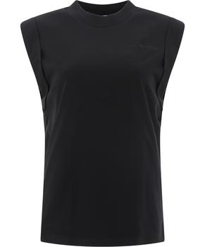 Alexander McQueen | Alexander Mcqueen Womens Black Polyester T-Shirt商品图片,满$175享8.9折, 满折