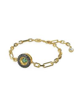 商品Swarovski | Sparkling Dance Goldtone & Crystal Bracelet,商家Saks Fifth Avenue,价格¥1322图片