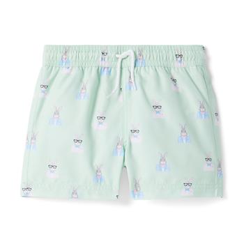 商品Janie and Jack | Printed Swim Shorts (Toddler/Little Kids/Big Kids),商家Zappos,价格¥95图片