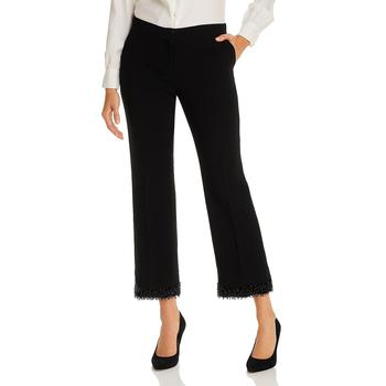 时尚new york女装, Lafayette 148 New York | Lafayette 148 New York Womens Manhattan Flared Cropped Ankle Pants商品图片 1.1折×额外9折, 额外九折