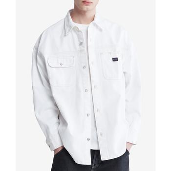 商品Calvin Klein | Men's Snow White Denim Workshirt,商家Macy's,价格¥380图片