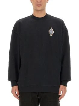 Marcelo Burlon | MARCELO BURLON COUNTY OF MILAN OPTICAL CROSS SWEATSHIRT 6.6折