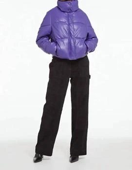 推荐Jemma Puffer Jacket In Electric Purple商品