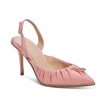 蔻驰女鞋, Coach | Women's Wionna Pointed Slingback Pumps商品图片 6折