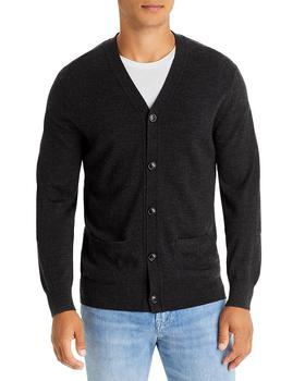 美利奴唇膏, The Men's Store at Bloomingdale's | Merino Wool V Neck Cardigan商品图片 
