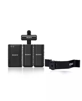 SONY | ECM-W3 2-Person Wireless Microphone System with Multi Interface Shoe with Two (2) ECM-LV1 Compact Stereo Lavalier Microphones bundle,商家Macy's,价格¥2556