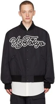 Y-3 | Black Team Bomber Jacket 5.1折, 独家减免邮费