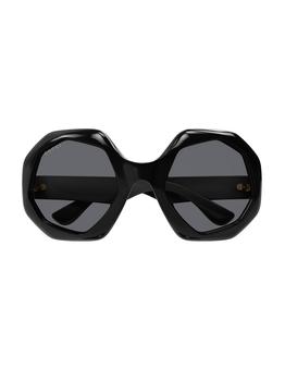Gucci | Gucci Eyewear Round Frame Sunglasses商品图片,7折