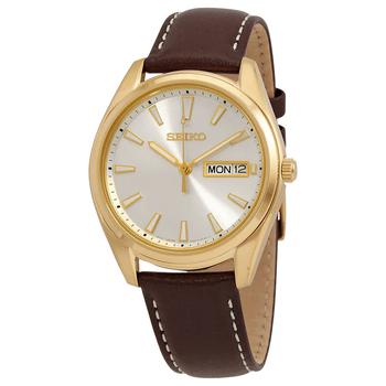 精工鸡尾酒, Seiko | Neo Classic Quartz Champagne Dial Mens Watch SUR450P1商品图片 5.2折