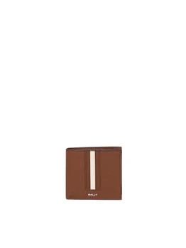 Bally | Bally Ribbon Logo Detailed Bi-Fold Wallet 5.7折