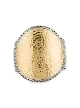 [二手商品] John Hardy | John Hardy Vintage 22K Yellow Gold Hammered Cuff Bracelet,商家Saks OFF 5TH,价格¥17888