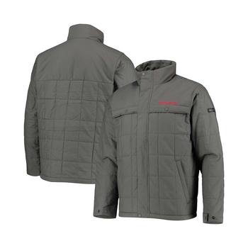 Columbia | Men's Charcoal Nebraska Huskers Ridgestone Full-Zip Jacket商品图片,