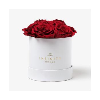 商品Infinity Roses | Round Box of 7 Red Real Roses Preserved To Last Over A Year,商家Macy's,价格¥968图片