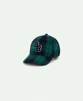 Brooks Brothers | Kids Black Watch BB Baseball Cap,商家Brooks Brothers,价格¥59