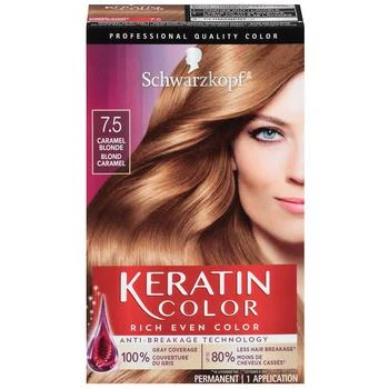 Schwarzkopf Keratin Color | Permanent Hair Color Cream,商家Walgreens,价格¥105